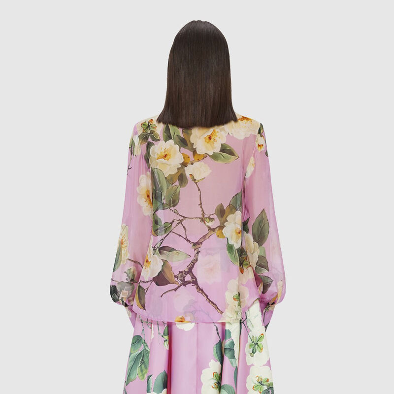 LEO LIN Dalia Chiffon Blouse image number 1